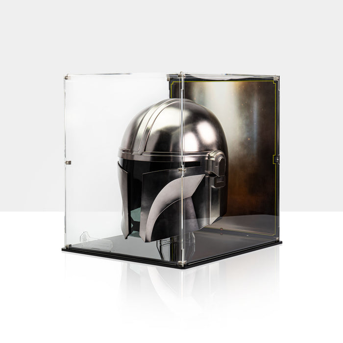 Display case for Star Wars™ Black Series Mandalorian Helmet