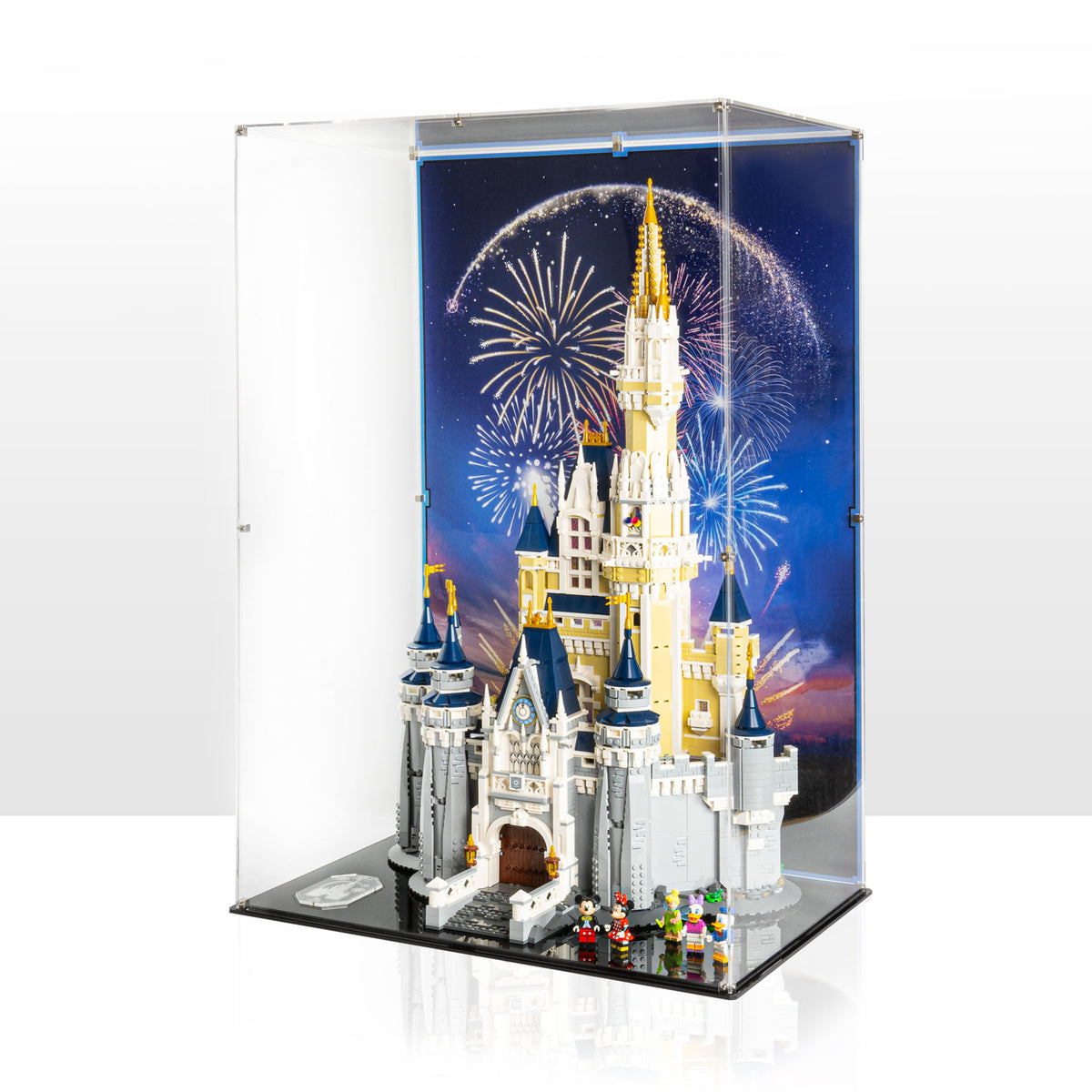 eindpunt Haat Mannelijkheid Display case for LEGO® Disney: The Disney Castle (71040) — Wicked Brick