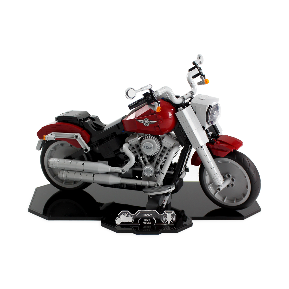 Display stand for Creator: Harley Davidson (10269) — Brick