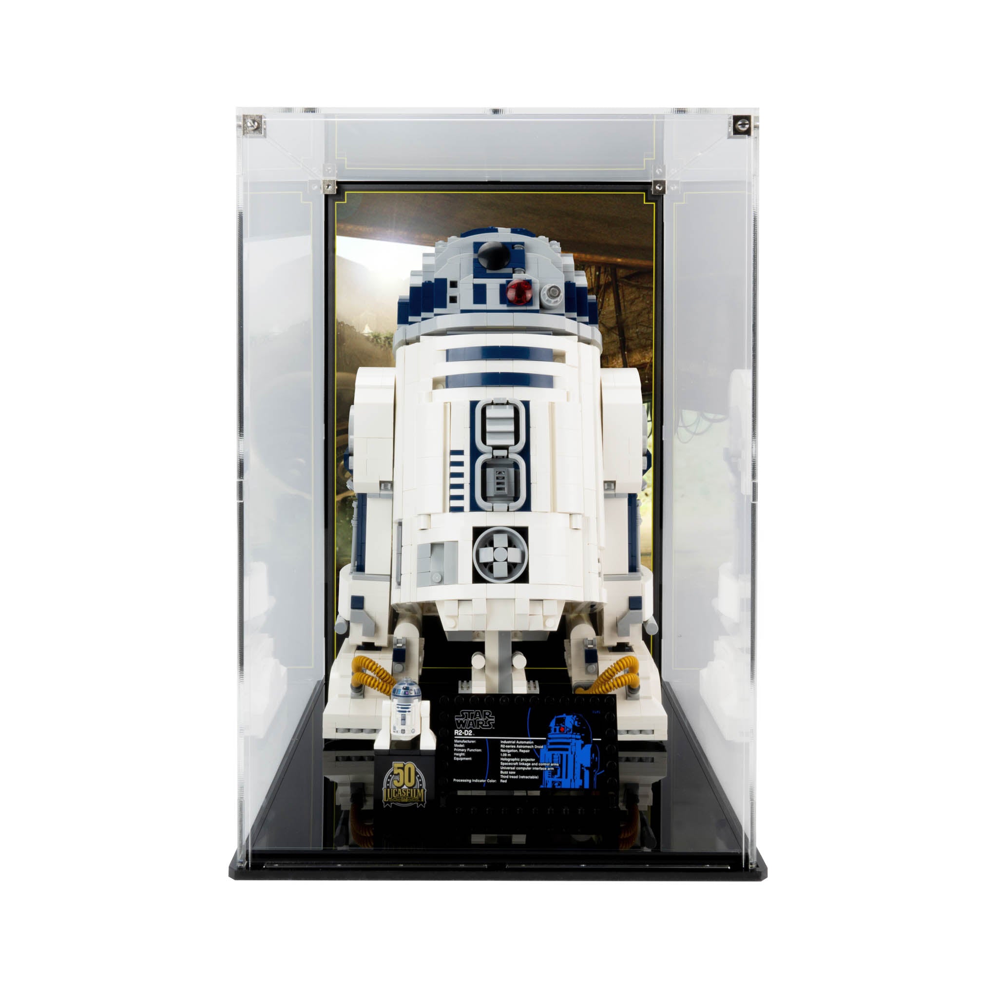 korrelat vokal Teenager Display Case for LEGO® Star Wars™ UCS: R2-D2 (75308) — Wicked Brick