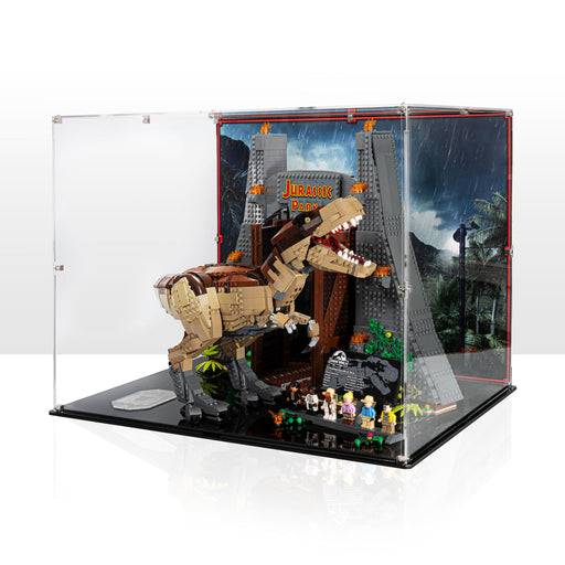 Display Case for LEGO® T. rex Breakout (76956) — Wicked Brick