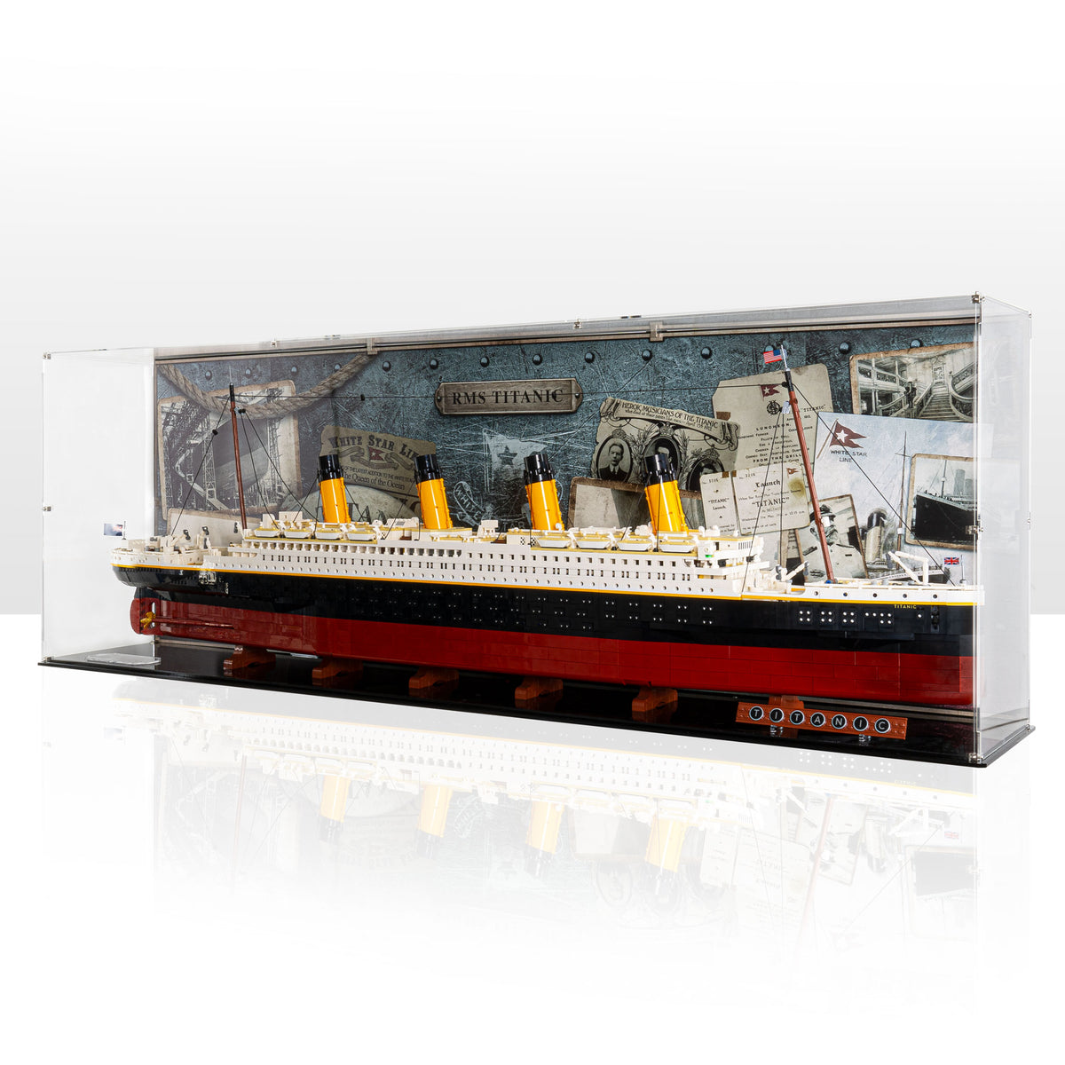 Display Case for LEGO® Titanic (10294) — Wicked Brick