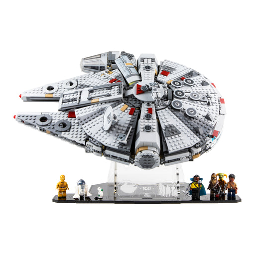 TopBrixx Display Stand for Lego Millennium Falcon 75192, 5MM Acrylic Stand  for Lego 75192 (No Model Set Included)
