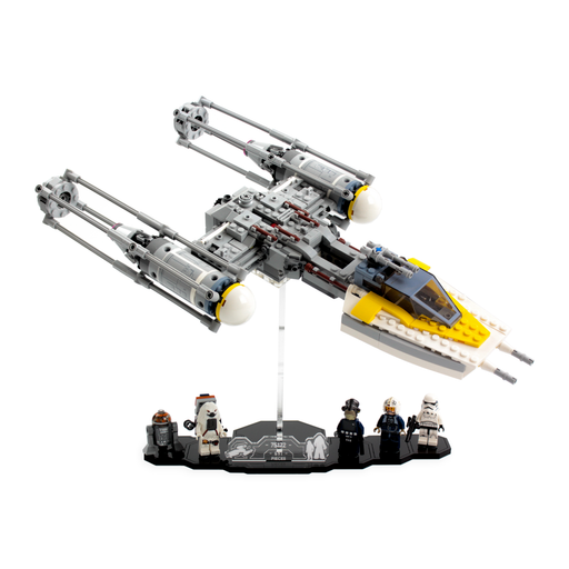 Display stand for LEGO® Star Wars™ Luke Skywalker's X-Wing Fighter (75 —  Wicked Brick