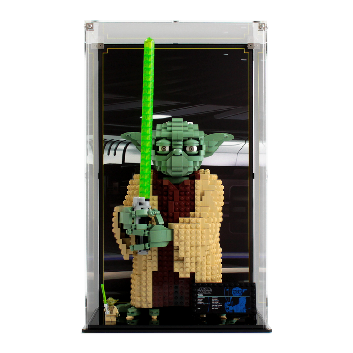 Display LEGO® Star Wars™ Yoda™ (75255) Wicked Brick