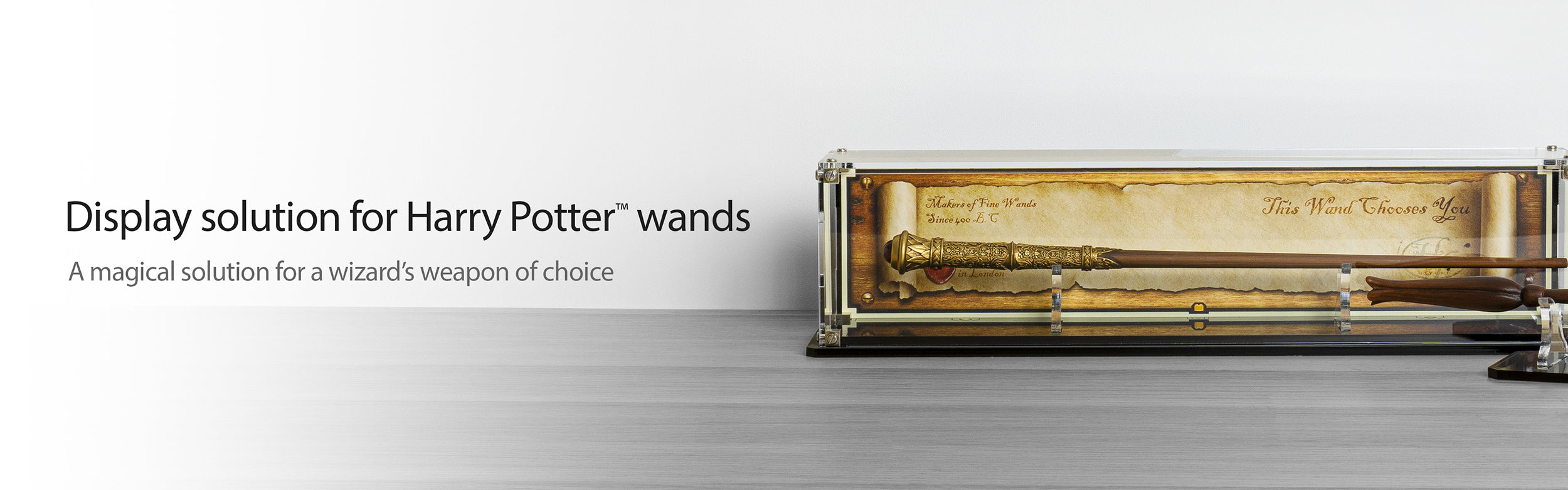 Display solutions for Wands — Wicked Brick