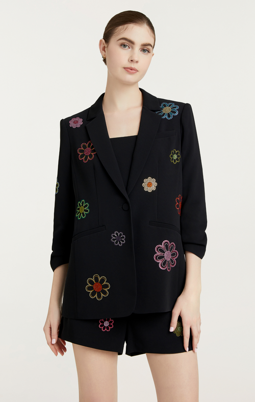 Heatset Daisies Khloe Blazer