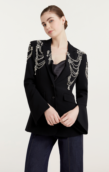 Rhinestone Chain Cheyenne Blazer