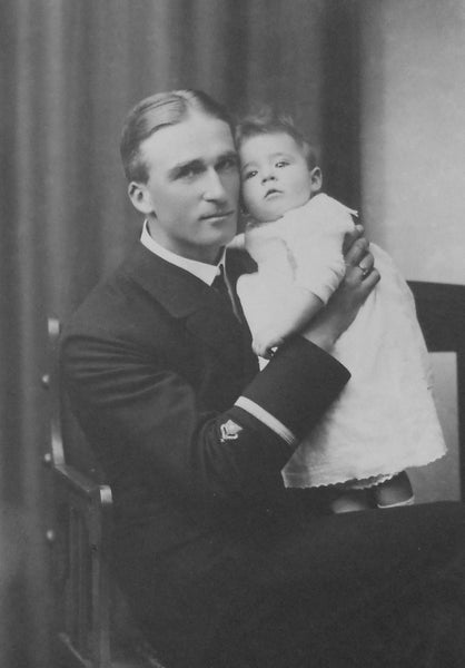 Eduard von Davidson with daughter Gunda