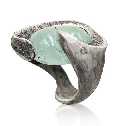Unusual ring at Szor Collections in Dallas, TX