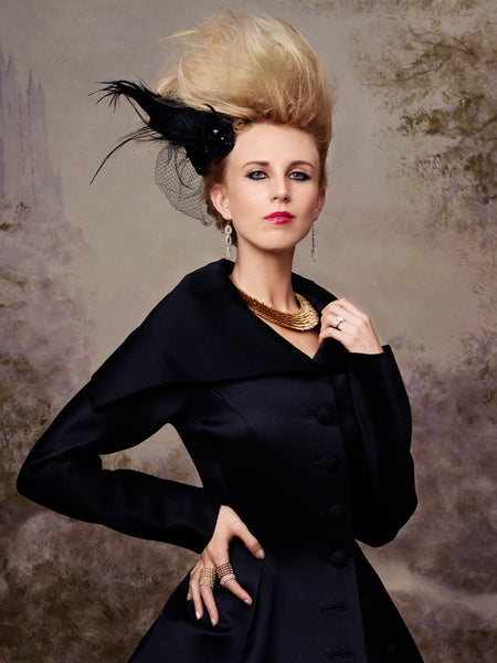 Tessa von Walderdorff modeling Jessica Rose and Estyn Hulbert jewelry