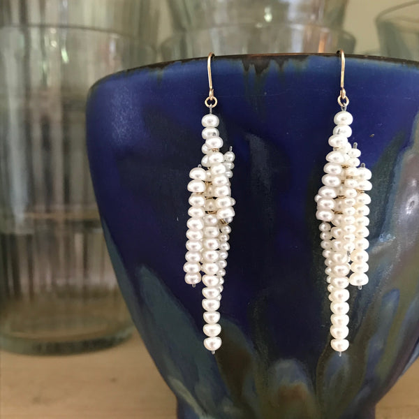 Pearl Icicle earrings