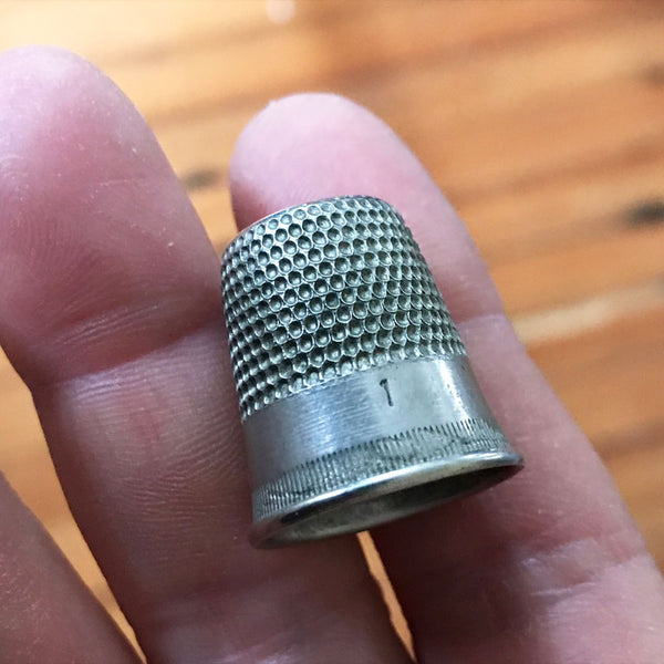 sewing thimble, size 1