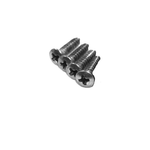 Screw Kit, Door Opening Scuff Plate, 8 Pieces, T-304 Stainless, 1970-88 AMC Concord, Eagle, Gremlin, Hornet, Spirit