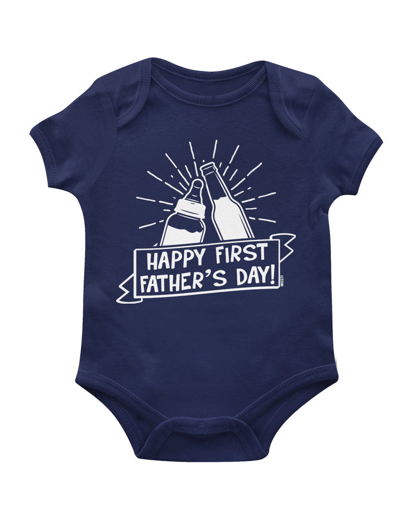 Download Happy First Father S Day Onesie Inkeezy