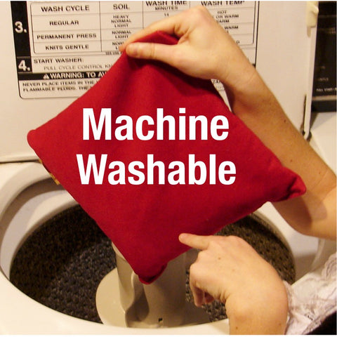 Machine Washable Hot Cherry Pillow