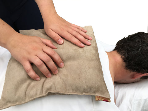 massage hot cherry pillow