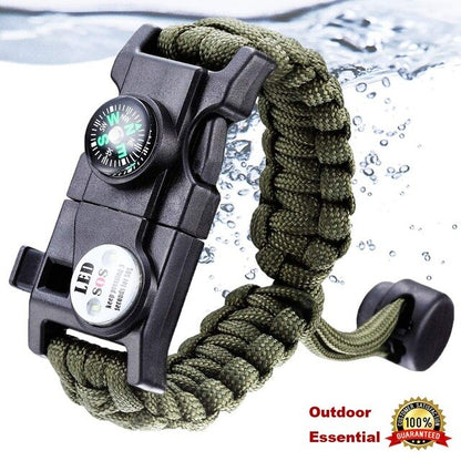 Paracord survival Bracelet w/Multi-functional Capability