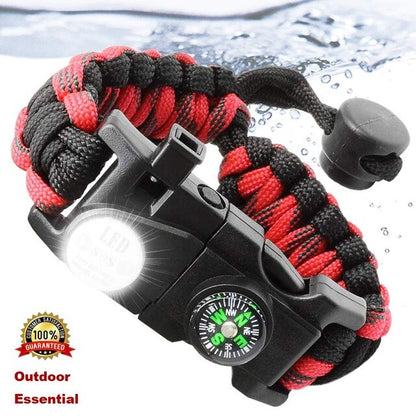 Paracord survival Bracelet w/Multi-functional Capability