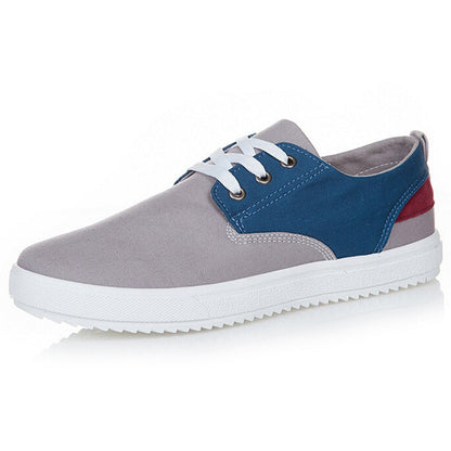 New men's casual flat bottom shoes