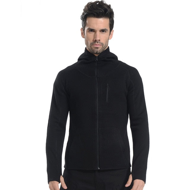 Outdoor Tactical Wool Hood Sweatshirts