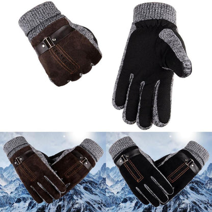 Women/Men Winter Warm Gloves Cashmere Lining Tactical Gloves