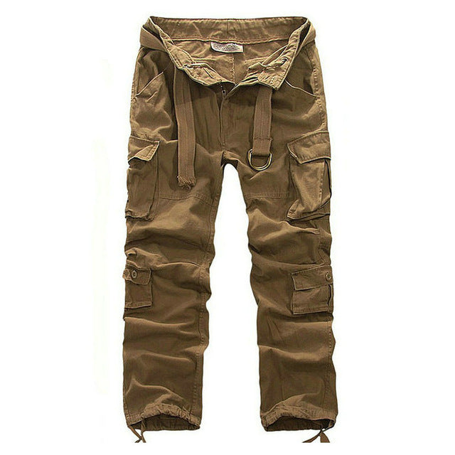 Military Cargo Pants Men Cotton High Quality