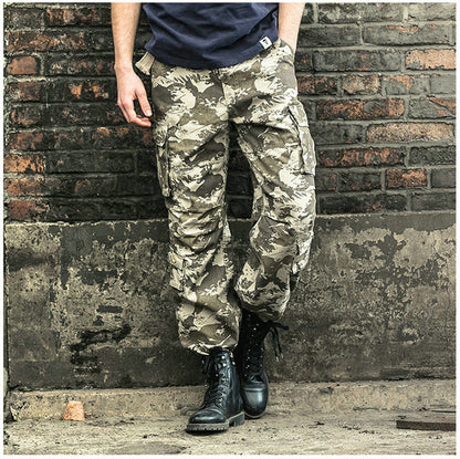 Military Cargo Pants Men Cotton High Quality