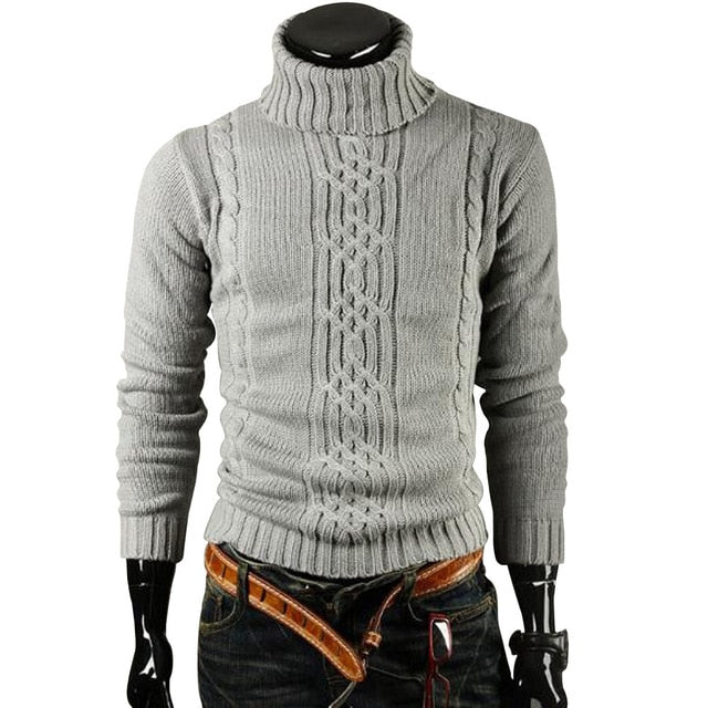 Men's Casual Turtleneck Sweater