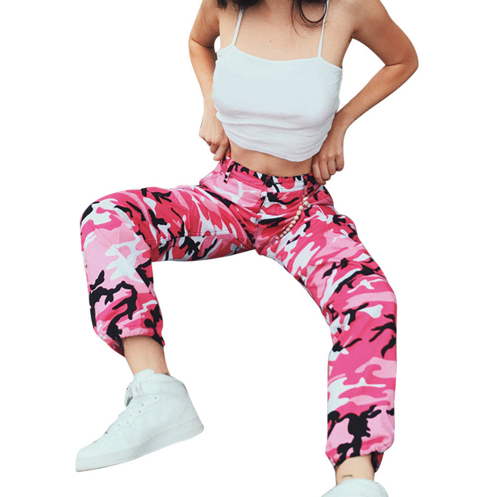 Women's Sports Camo Cargo Pants