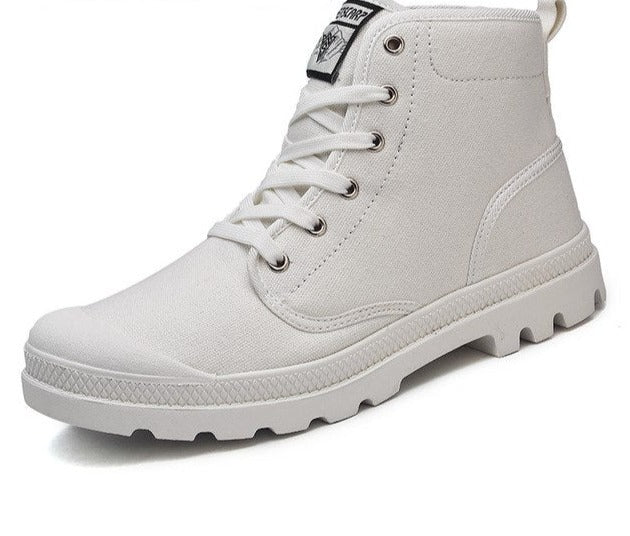 Men's Canvas Boots. Army Combat Style very Comfortable