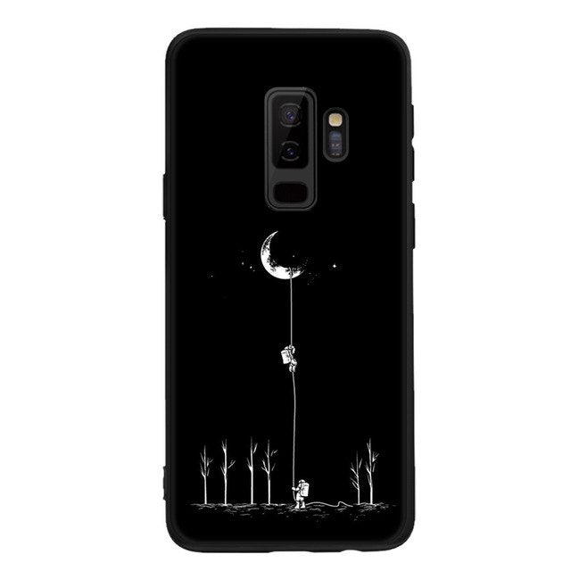 Pattern Protective Case For Samsung Galaxy Note9 S8 S9 J4 J6 A6 A8 Plus A9 2018 A6S Phone Cover For Samsung A7 2018 A5 2017 Case