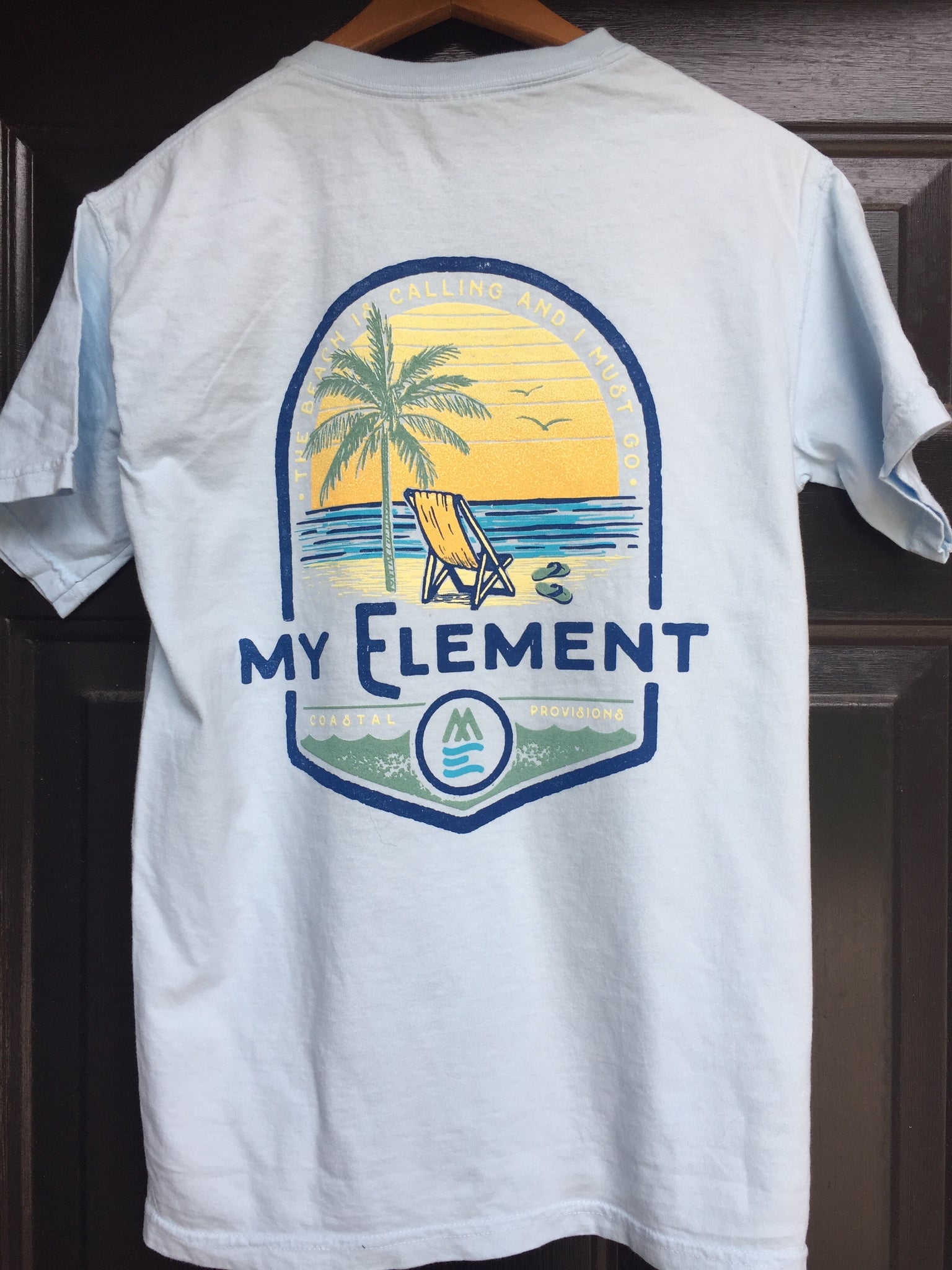 Beach-Short Sleeve Pocket T-Shirt (3 colors) – MyElementco.com