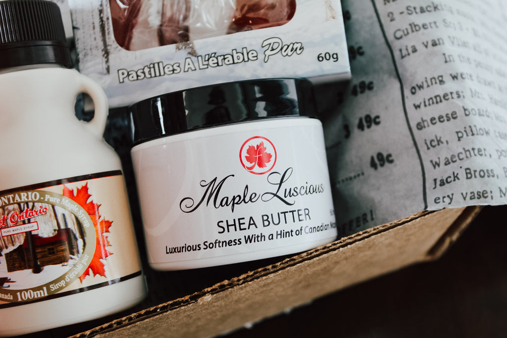 A picture of maple shea hand butter