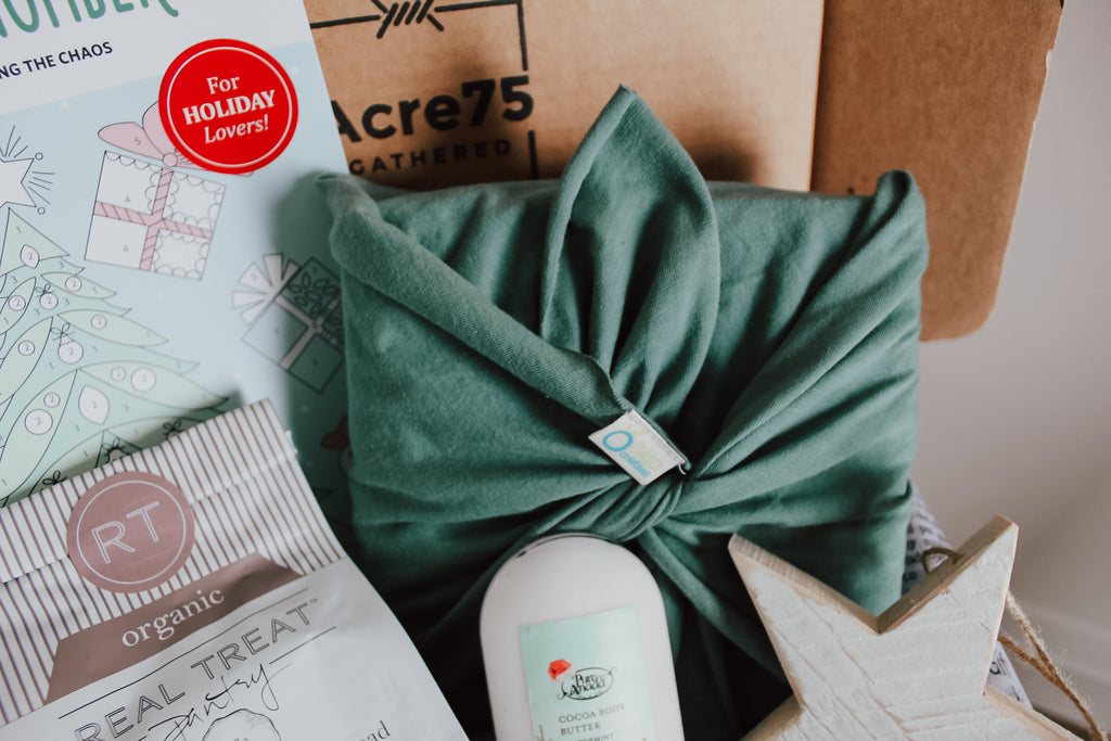 Furoshiki - Reusable Gift Wrap - Acre75 Gathered Holiday 2021 Box