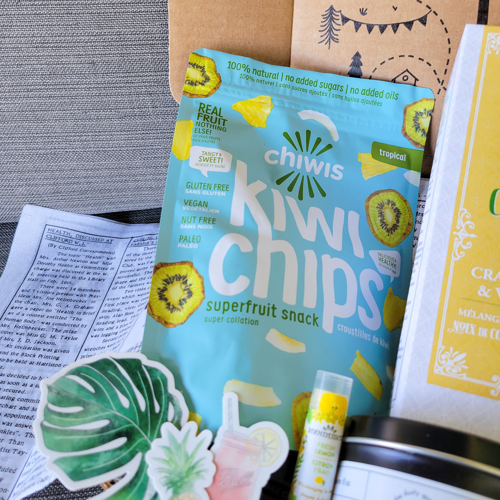 Chiwi Tropical Kiwi Chips - Summer 2022 Acre75 Gathered Box