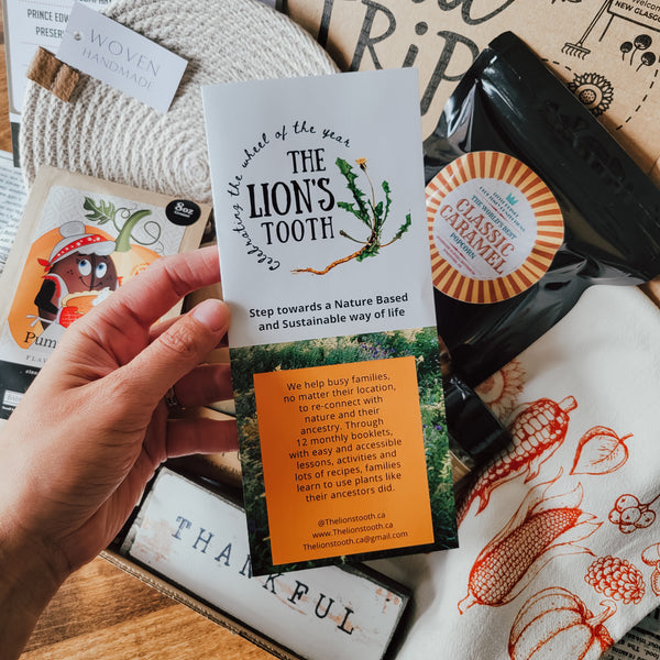 The Lion's Tooth and Acre75 Gathered Canadian Subscription Box