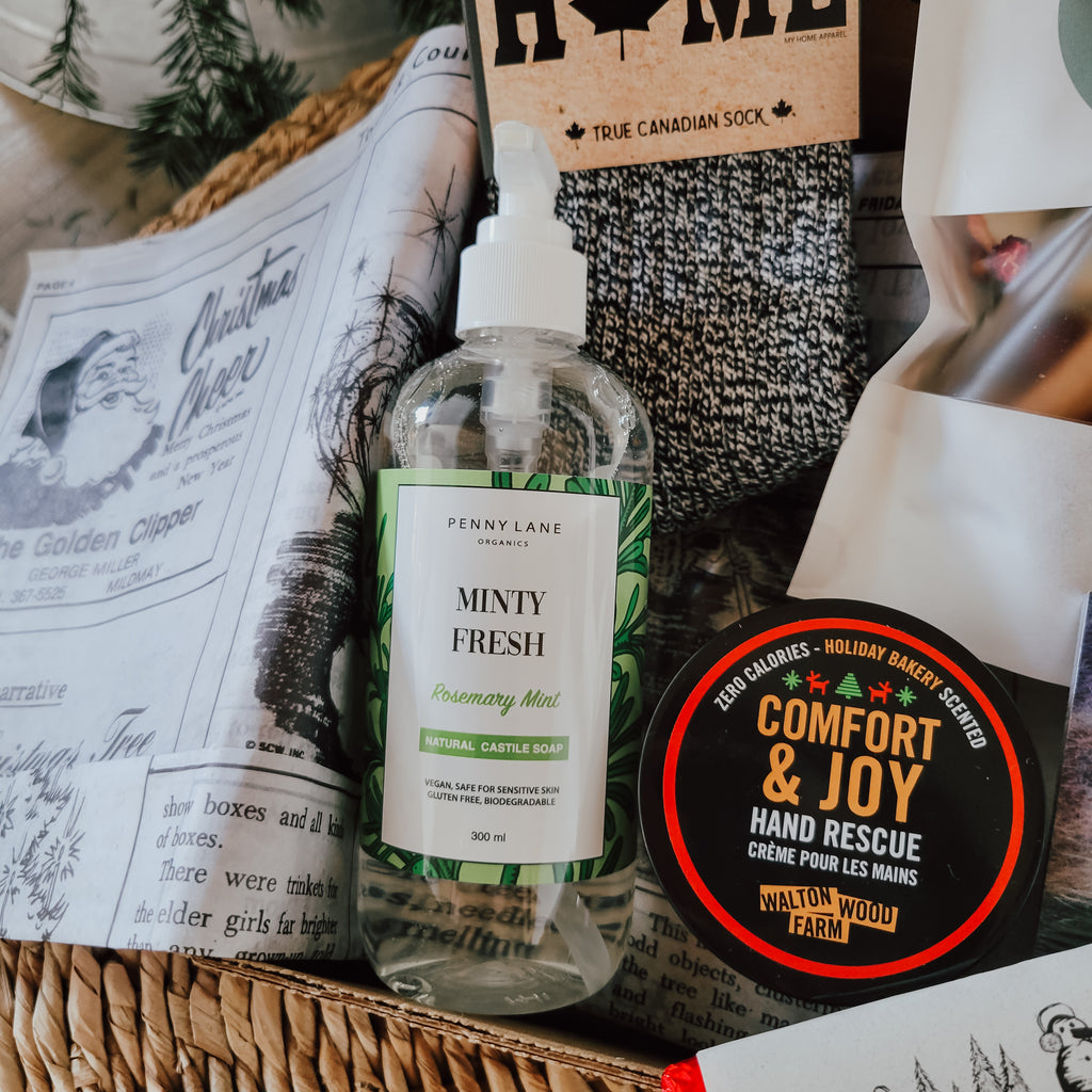 Rosemary Mint Liquid Soap Penny Lane Organics - 2022 Holiday Acre75 Gathered Box