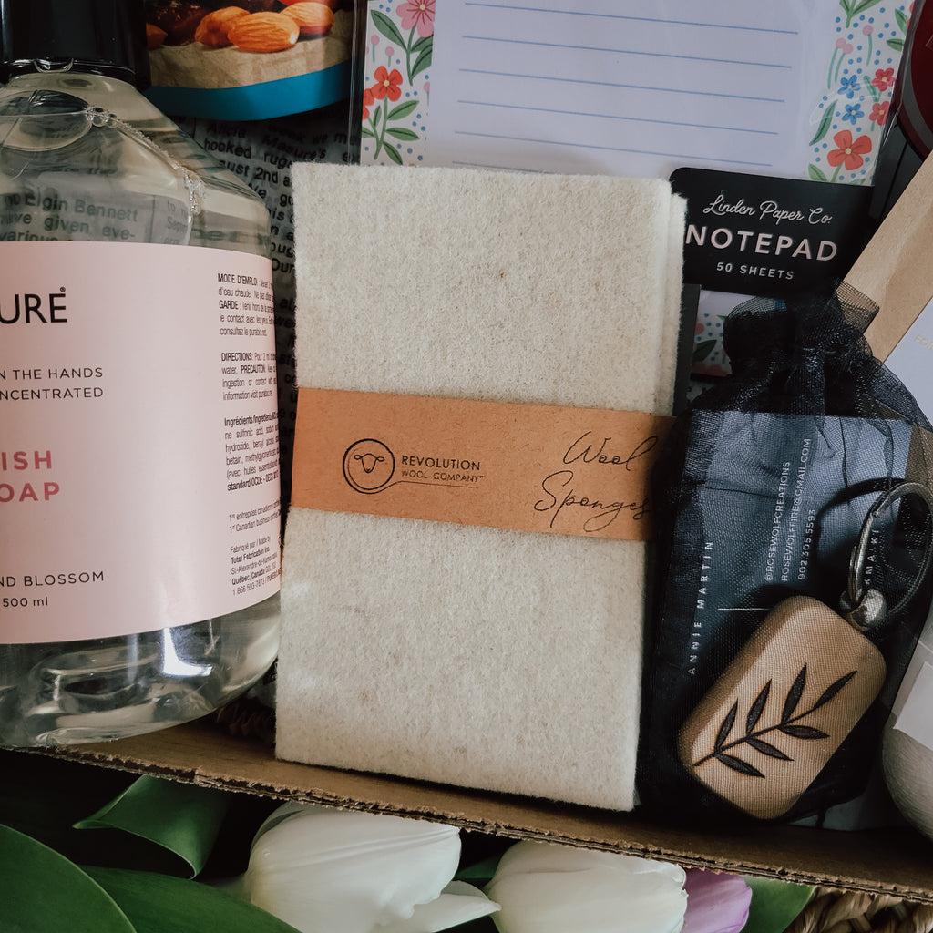 Wool Sponges - Revolution Wool Company - Acre75 Gathered Subscription Box