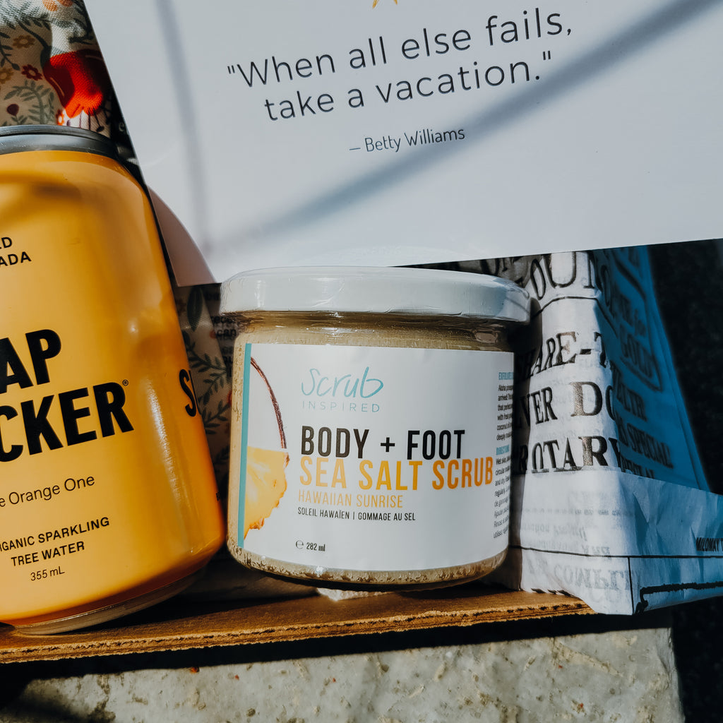 Scrub Inspired Body and Foot Scrub Acre75 Gathered Summer 2023 Box