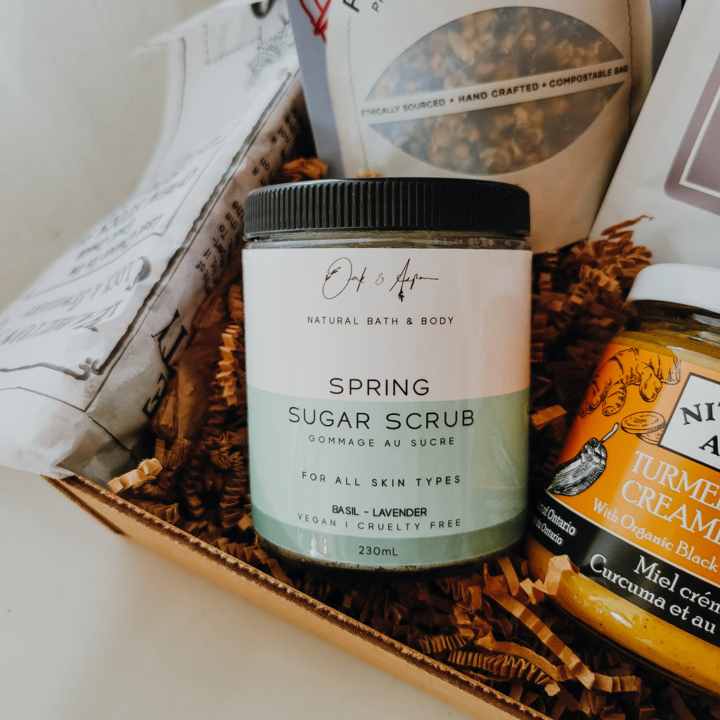 Spring Sugar Scrub Oak and Aspen Soapery