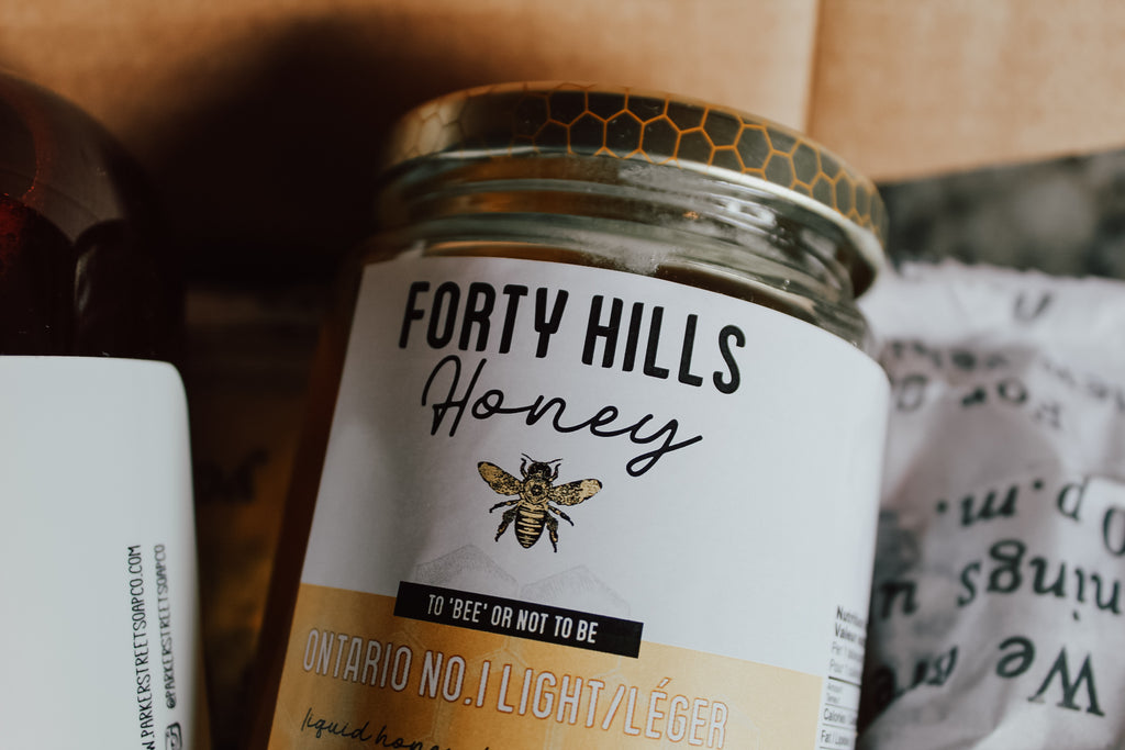 Liquid Wildflower Honey, Forty Hills Honey, Acre75.ca, 