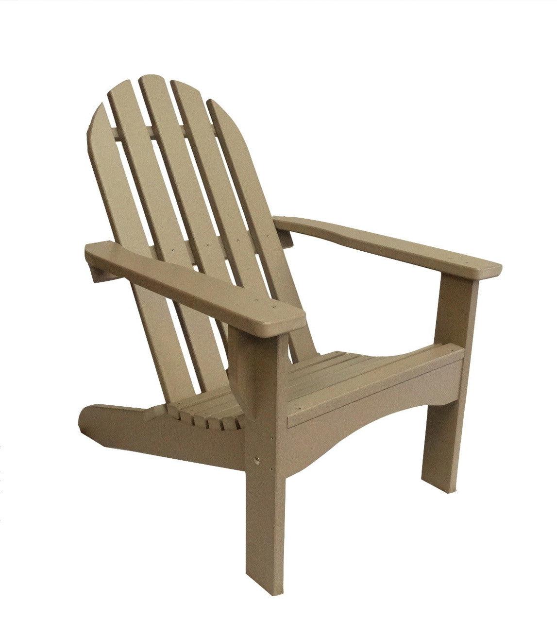 Casual Poly Adirondack Chair - Evergreen Patio