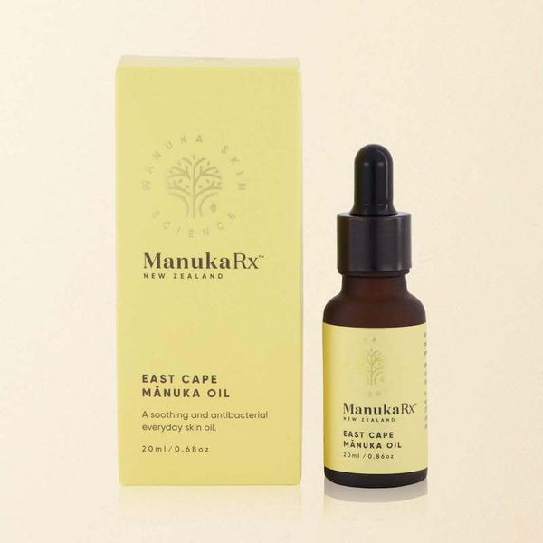 7 Uses For 'Nature's Miracle' Essential Oil image with ManukaRx Antibacterial Skin Oil with Manuka Oil.