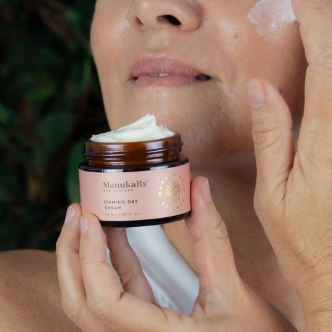 Woman holding the Firming Day Cream