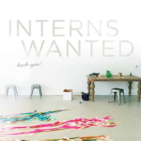 Interns Wanted!