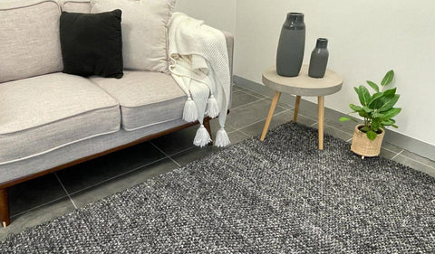 AVANI CHARCOAL LOOP RUG