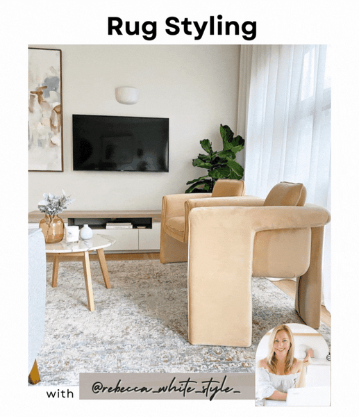 Rug Styling with Stylist Rebecca White