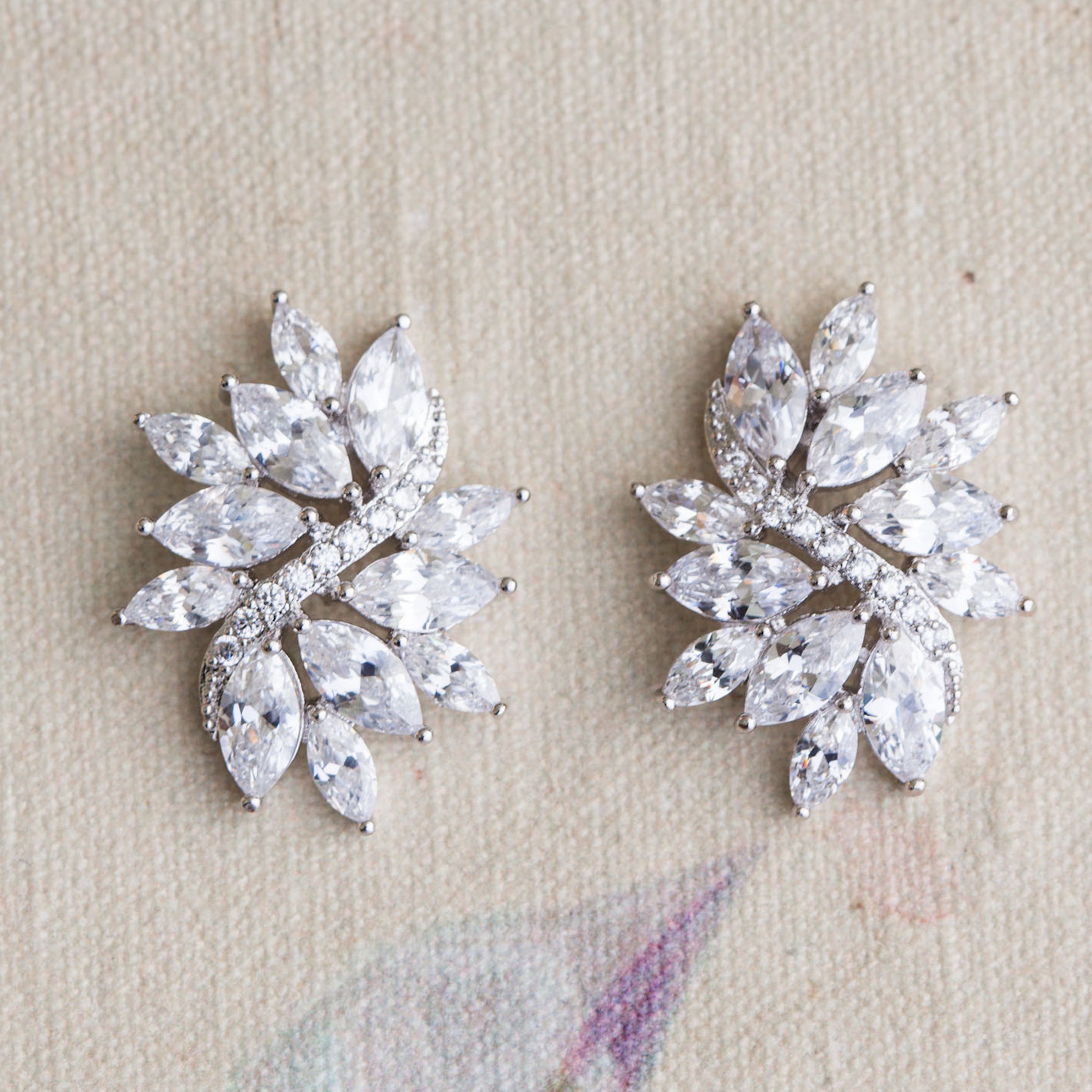 Sarah crystal earrings – Lola and Alice
