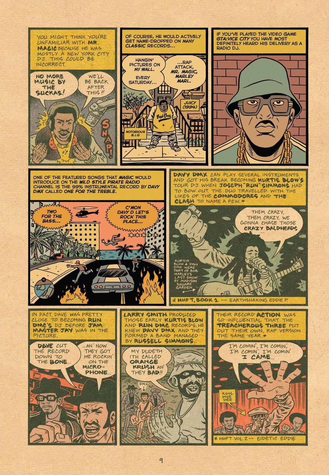 Hip Hop Family Tree, Vol. 1 by Ed Piskor